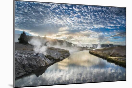 Sunrise On The Firehole River, Yellowstone National Park-Bryan Jolley-Mounted Photographic Print