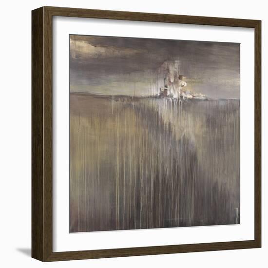 Sunrise on the Reeds-Terri Burris-Framed Art Print