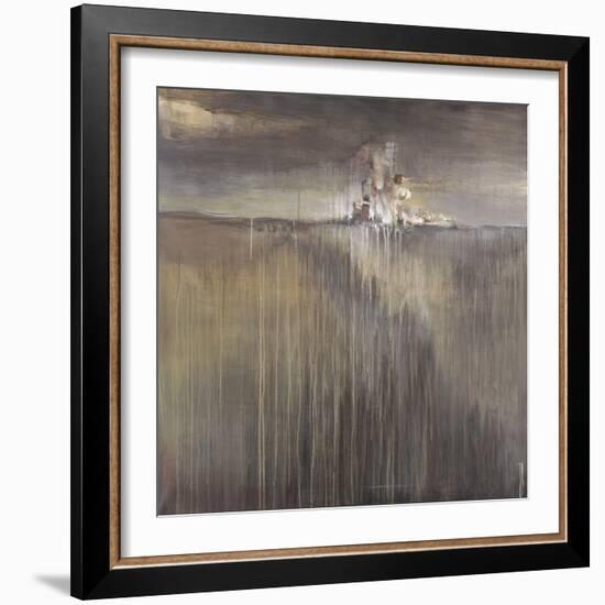 Sunrise on the Reeds-Terri Burris-Framed Art Print