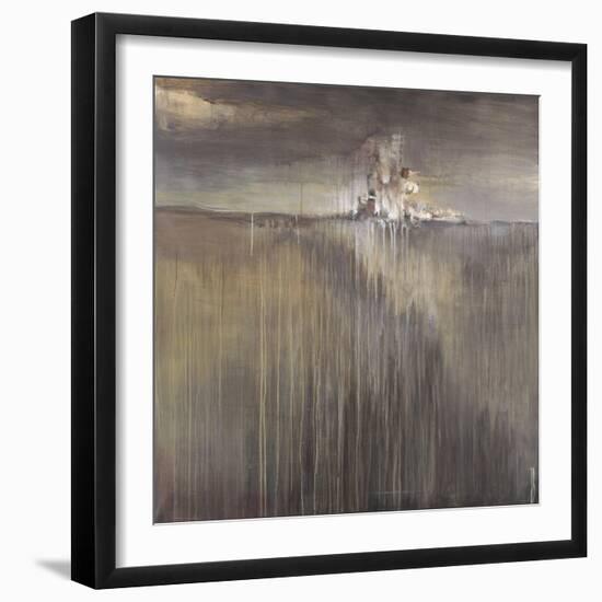 Sunrise on the Reeds-Terri Burris-Framed Art Print