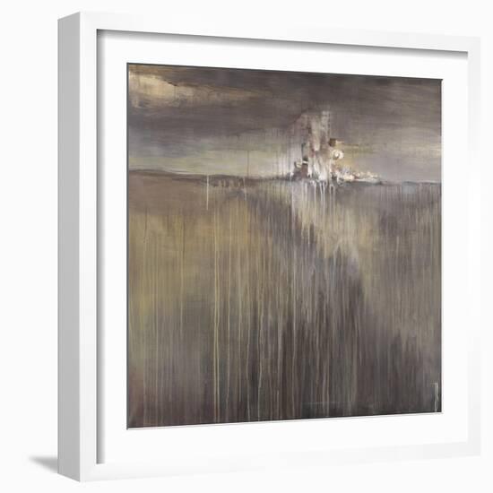 Sunrise on the Reeds-Terri Burris-Framed Art Print