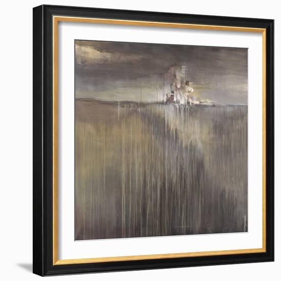 Sunrise on the Reeds-Terri Burris-Framed Art Print