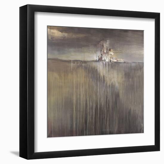 Sunrise on the Reeds-Terri Burris-Framed Art Print