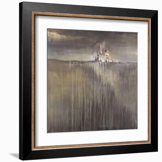 Sunrise on the Reeds-Terri Burris-Framed Art Print