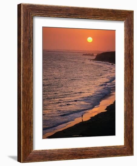 Sunrise, Orange County, CA-Mitch Diamond-Framed Photographic Print