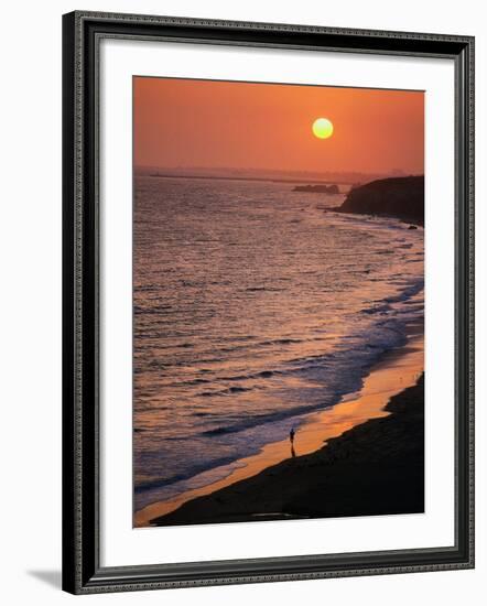 Sunrise, Orange County, CA-Mitch Diamond-Framed Photographic Print