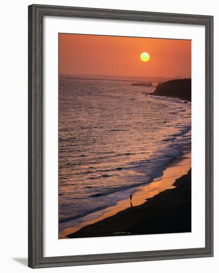 Sunrise, Orange County, CA-Mitch Diamond-Framed Photographic Print