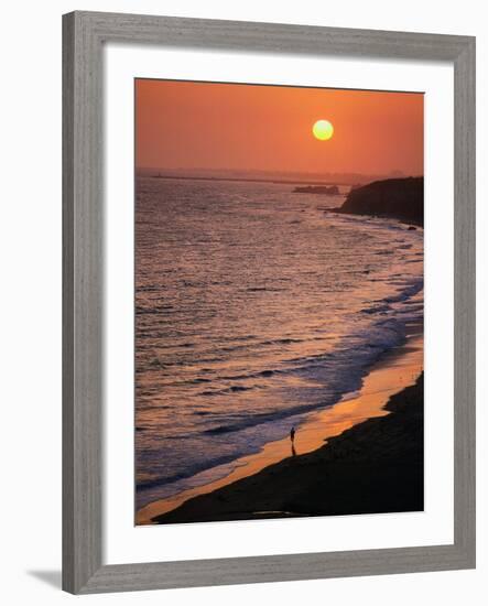 Sunrise, Orange County, CA-Mitch Diamond-Framed Photographic Print