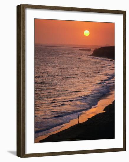 Sunrise, Orange County, CA-Mitch Diamond-Framed Photographic Print