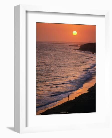 Sunrise, Orange County, CA-Mitch Diamond-Framed Photographic Print