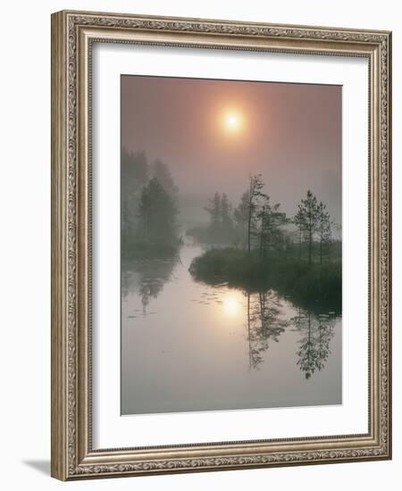 Sunrise Over a River-Bjorn Svensson-Framed Photographic Print