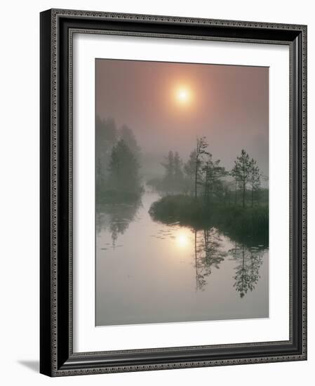 Sunrise Over a River-Bjorn Svensson-Framed Photographic Print