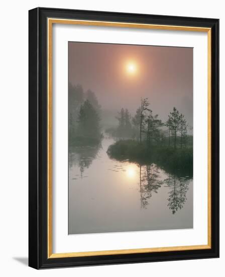 Sunrise Over a River-Bjorn Svensson-Framed Photographic Print