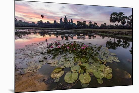 Sunrise over Angkor Wat-Michael Nolan-Mounted Photographic Print