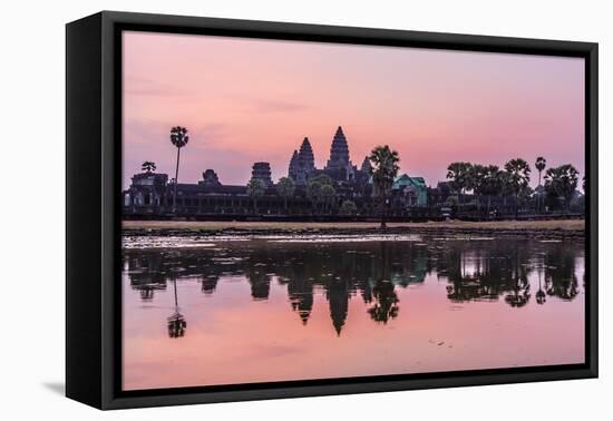Sunrise over Angkor Wat-Michael Nolan-Framed Premier Image Canvas