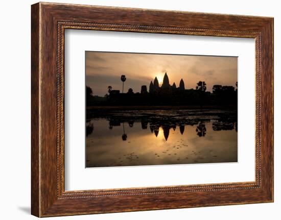 Sunrise over Angkor Wat-Ben Pipe-Framed Photographic Print