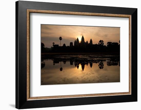 Sunrise over Angkor Wat-Ben Pipe-Framed Photographic Print