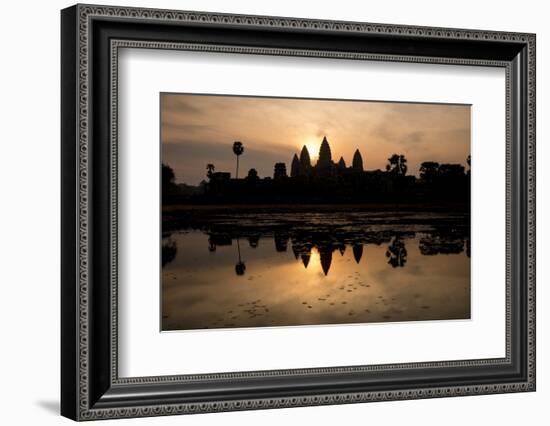 Sunrise over Angkor Wat-Ben Pipe-Framed Photographic Print