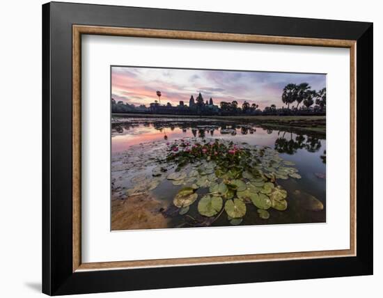 Sunrise over Angkor Wat-Michael Nolan-Framed Photographic Print