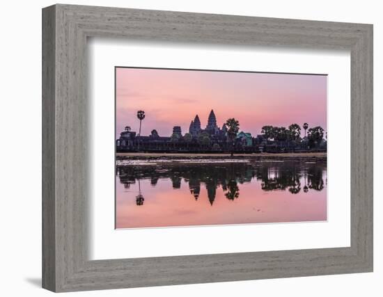 Sunrise over Angkor Wat-Michael Nolan-Framed Photographic Print