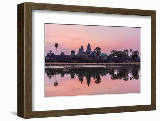 Sunrise over Angkor Wat-Michael Nolan-Framed Photographic Print