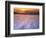 Sunrise over Atlantic Ocean, Assateague Island National Seashore, Virginia, USA-Charles Gurche-Framed Photographic Print