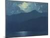 Sunrise over Catalina Island, 1920-Granville Redmond-Mounted Giclee Print