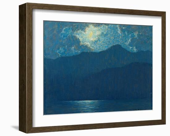 Sunrise over Catalina Island. 1920-Granville Redmond-Framed Giclee Print