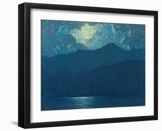 Sunrise over Catalina Island. 1920-Granville Redmond-Framed Giclee Print