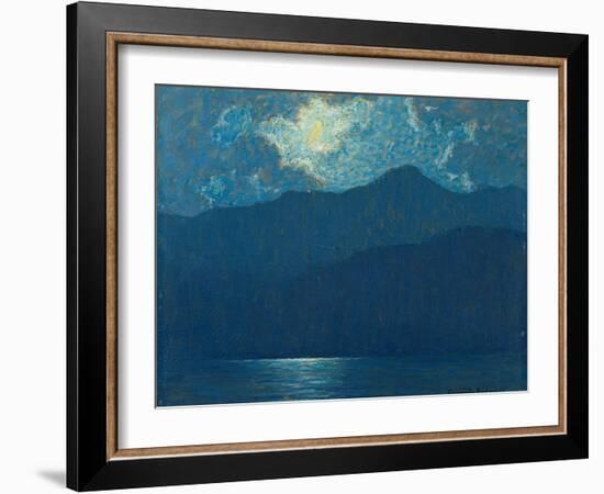 Sunrise over Catalina Island. 1920-Granville Redmond-Framed Giclee Print
