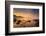 Sunrise over Crescent Beach, Oregon Coast, Pacific Ocean, Pacific Northwest-Craig Tuttle-Framed Photographic Print