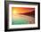 Sunrise over Dead Sea.-vvvita-Framed Photographic Print