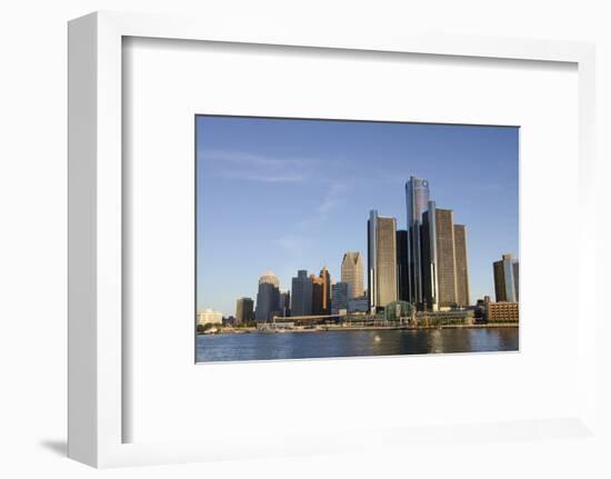 Sunrise over Downtown Detroit, Michigan, USA-Cindy Miller Hopkins-Framed Photographic Print