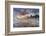 Sunrise over Grassy Spring, Mammoth Hot Springs, Yellowstone National Park, Wyoming, USA-Chuck Haney-Framed Photographic Print