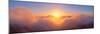 Sunrise over Haleakala Volcano Summit, Maui, Hawaii-null-Mounted Photographic Print