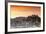 Sunrise over Hohensalzburg Fortress and Alt Stadt, Salzburg, Salzburger Land, Austria, Europe-Doug Pearson-Framed Photographic Print