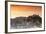 Sunrise over Hohensalzburg Fortress and Alt Stadt, Salzburg, Salzburger Land, Austria, Europe-Doug Pearson-Framed Photographic Print