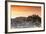 Sunrise over Hohensalzburg Fortress and Alt Stadt, Salzburg, Salzburger Land, Austria, Europe-Doug Pearson-Framed Photographic Print