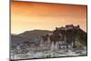 Sunrise over Hohensalzburg Fortress and Alt Stadt, Salzburg, Salzburger Land, Austria, Europe-Doug Pearson-Mounted Photographic Print