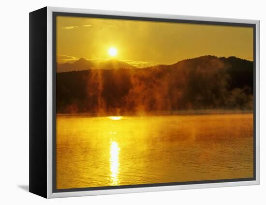 Sunrise Over Lake Dillon, Colorado, USA-Chuck Haney-Framed Premier Image Canvas