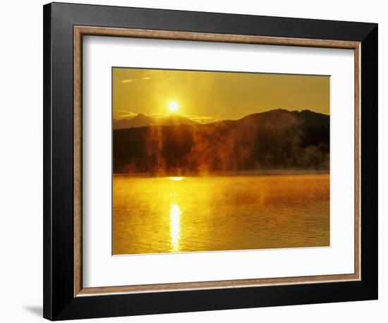 Sunrise Over Lake Dillon, Colorado, USA-Chuck Haney-Framed Photographic Print