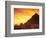 Sunrise over Land's End, Cabo San Lucas, Baja California Sur, Mexico-Walter Bibikow-Framed Photographic Print