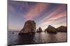 Sunrise over Land's End, Finnisterra, Cabo San Lucas, Baja California Sur, Mexico, North America-Michael Nolan-Mounted Photographic Print