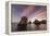 Sunrise over Land's End, Finnisterra, Cabo San Lucas, Baja California Sur, Mexico, North America-Michael Nolan-Framed Premier Image Canvas
