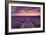 Sunrise over Lavender-Michael Blanchette Photography-Framed Photographic Print