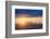 Sunrise over Los Angeles City Skyline-logoboom-Framed Photographic Print