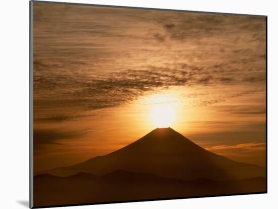 Sunrise Over Mt. Fuji-null-Mounted Photographic Print