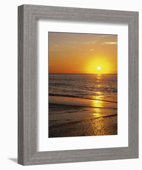 Sunrise Over Myrtle Beach, South Carolina, USA-Dennis Flaherty-Framed Photographic Print