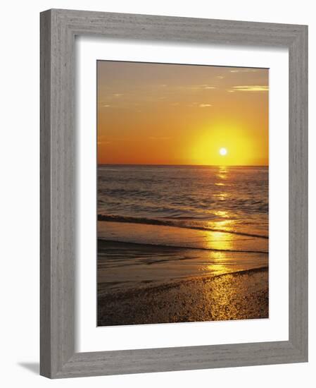 Sunrise Over Myrtle Beach, South Carolina, USA-Dennis Flaherty-Framed Photographic Print