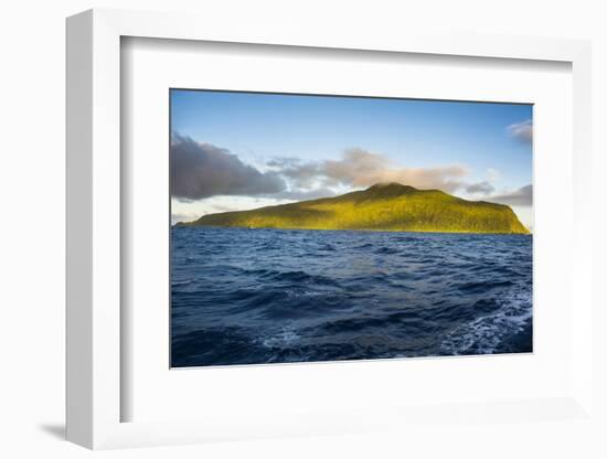 Sunrise over Ofu Island, Manu'A Island Group, American Samoa, South Pacific-Michael Runkel-Framed Photographic Print